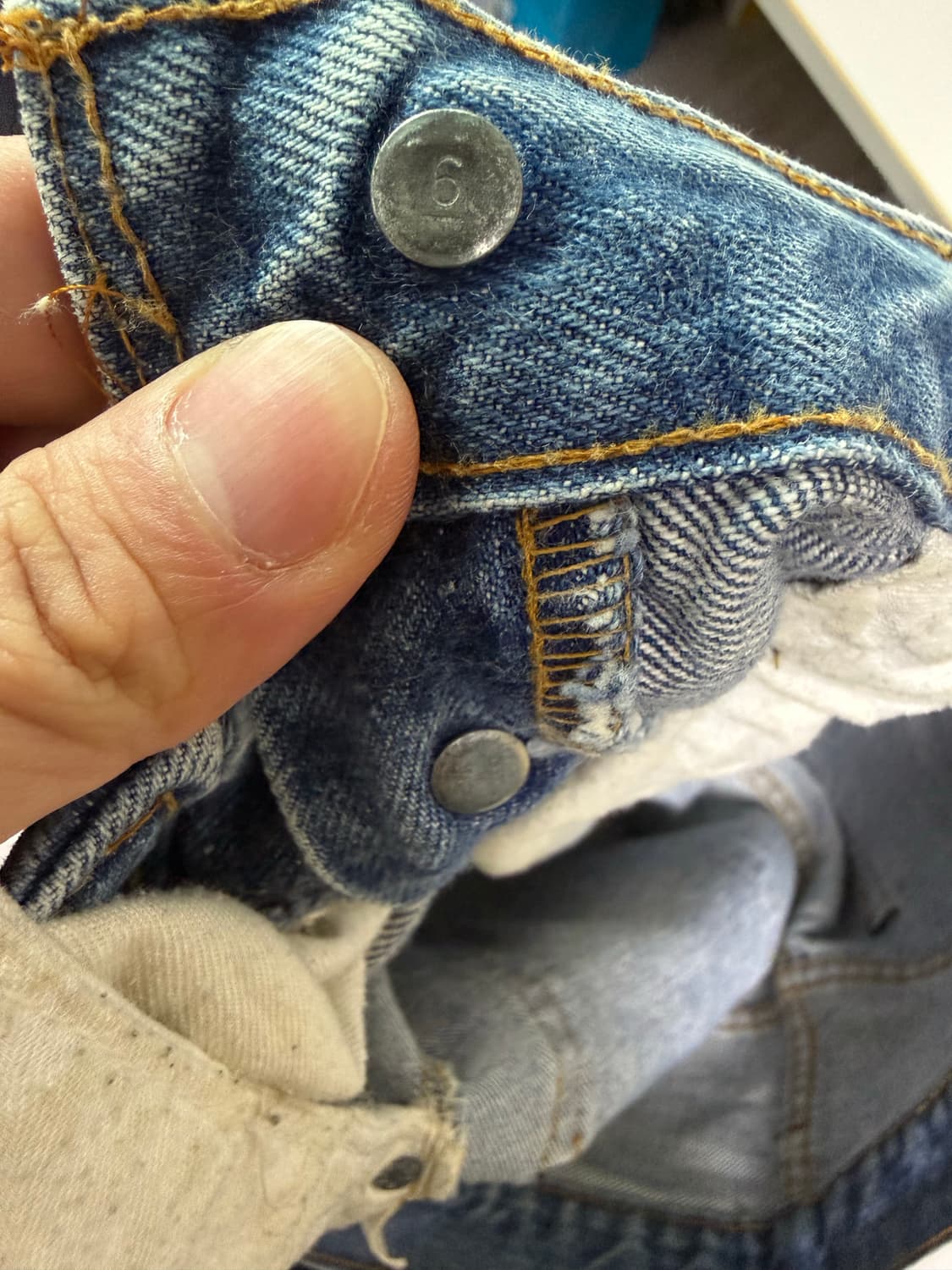 Vintage Levi’s selvedge denim 1970s 상품이미지7