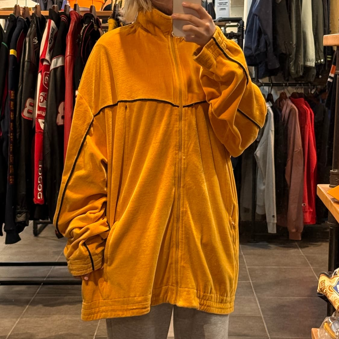 [NO.9]Barecode 벨벳 져지 상품이미지3