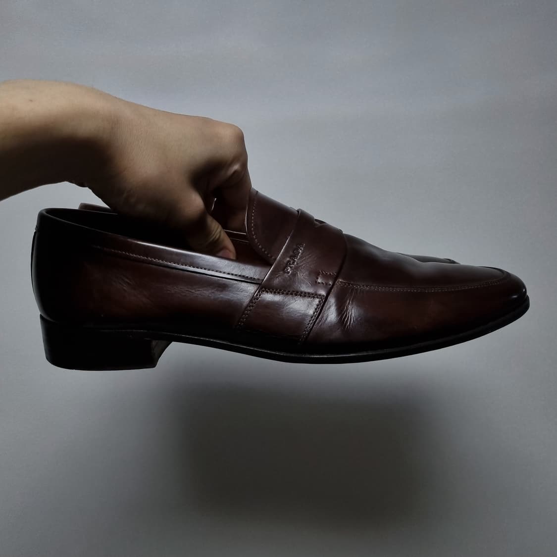 프라다 브라운로퍼 uk9.5 상품이미지3