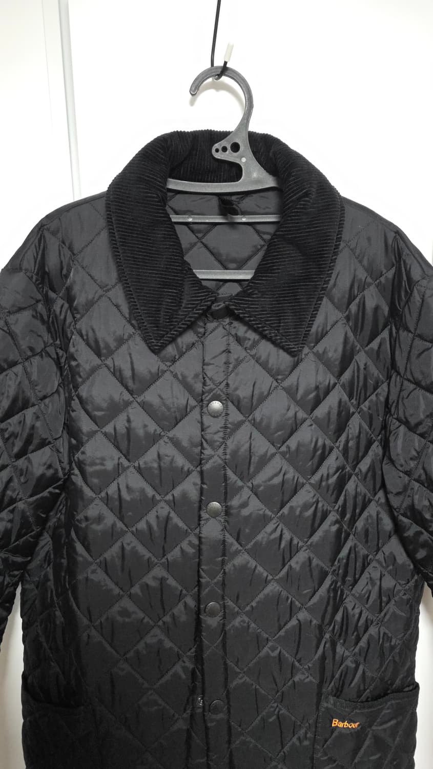 바버 퀼팅 자켓 블랙 L 헤리티지 리데스데일 클래식핏 상품이미지3