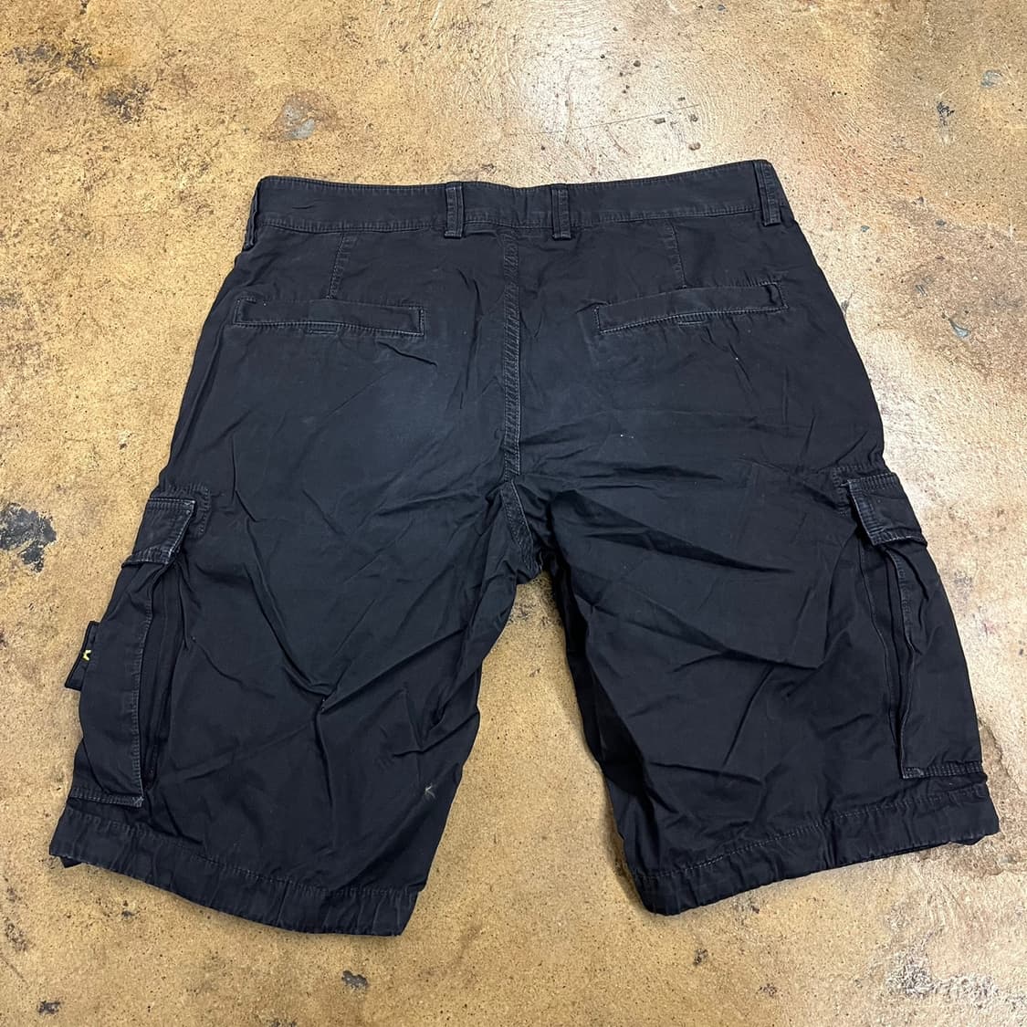 [정품/30] 스톤아일랜드 블랙 와펜 카고 반바지 b18 상품이미지3