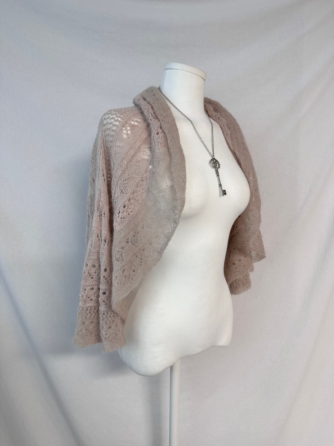 모헤어 블렌디드 케이프 가디건 상품이미지6