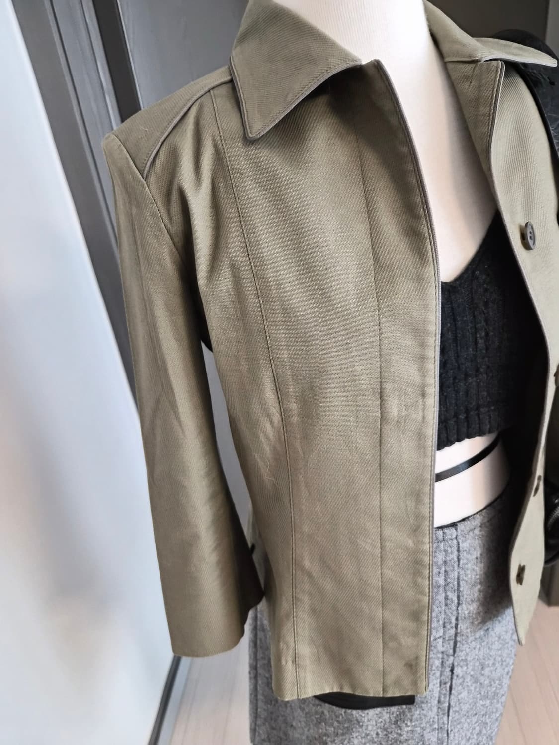 언타이틀 메이드 인 재팬 코튼 혼방 자켓 상품이미지3