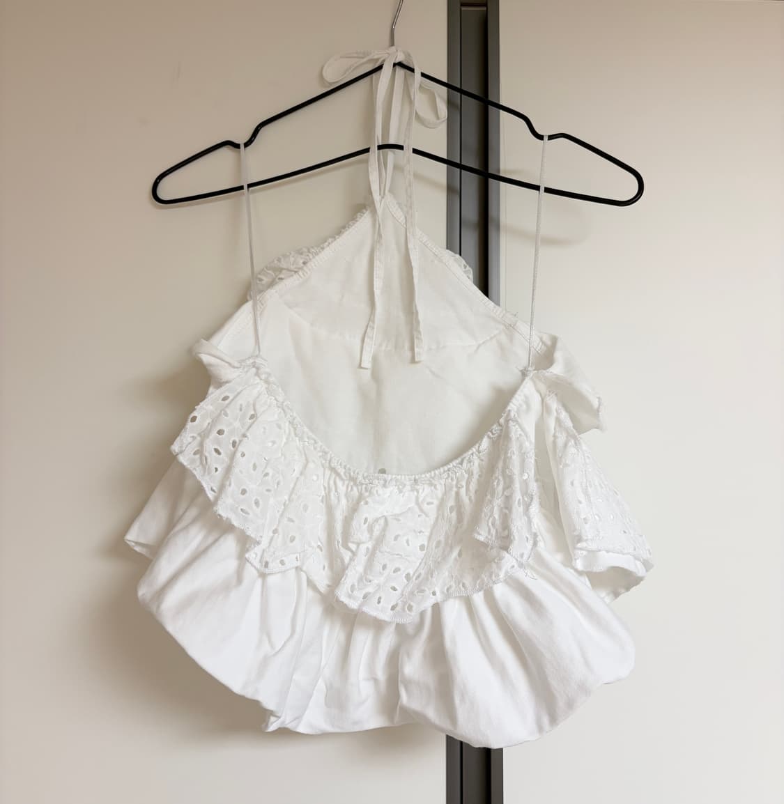 자라 홀터넥 프릴 탑 상품이미지3