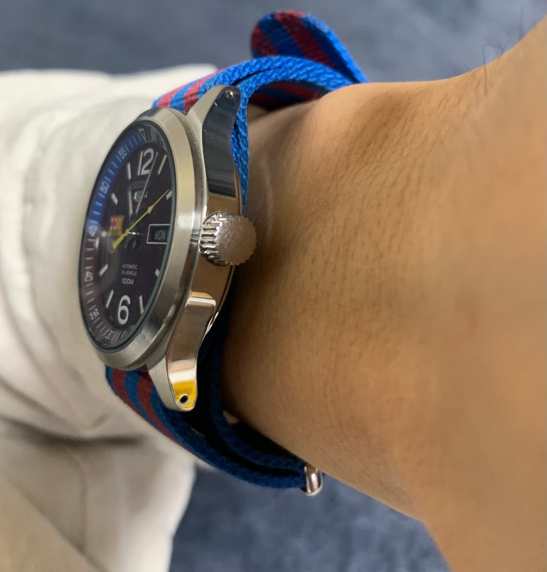 세이코 바르셀로나 한정판 오토메틱 시계(A급상태) 상품이미지5