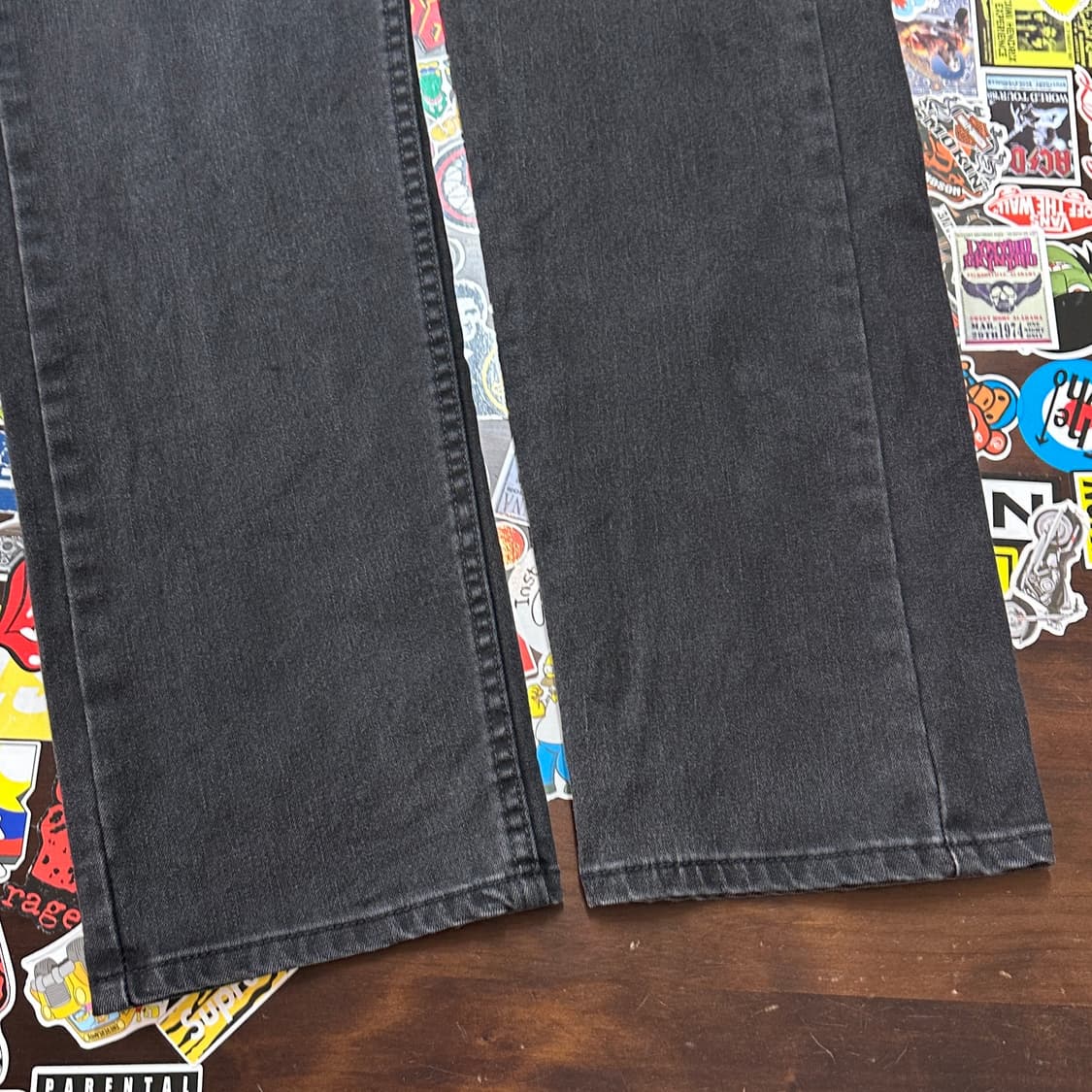 리바이스 505 블랙 진 데님 팬츠 34 상품이미지5