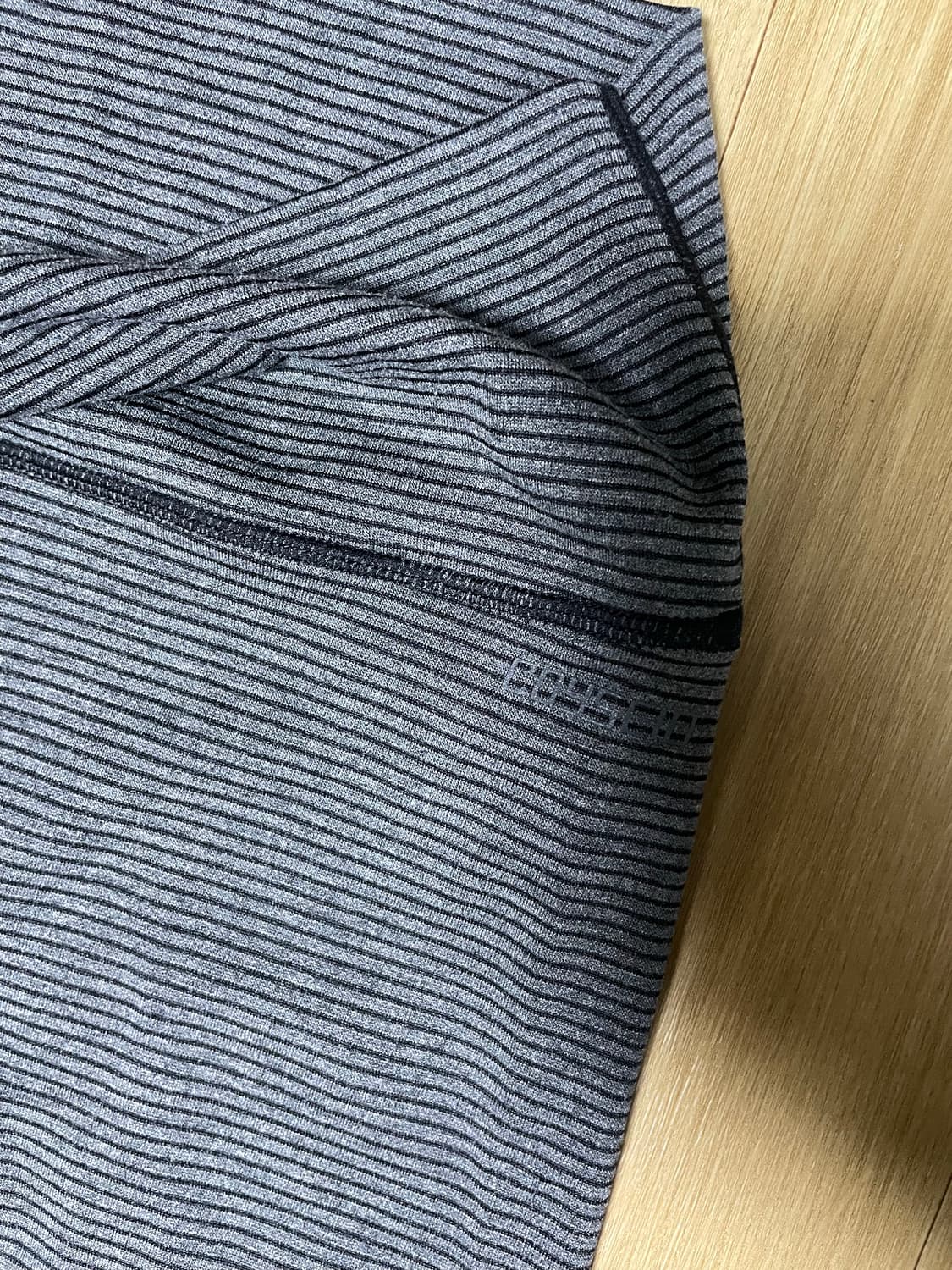 코이세이오 STRIPE ROUGH LEGGINGS DARK GREY 상품이미지6