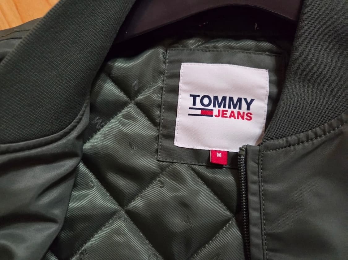 타미 힐피거 봄버 자켓 M 카키색 상품이미지2