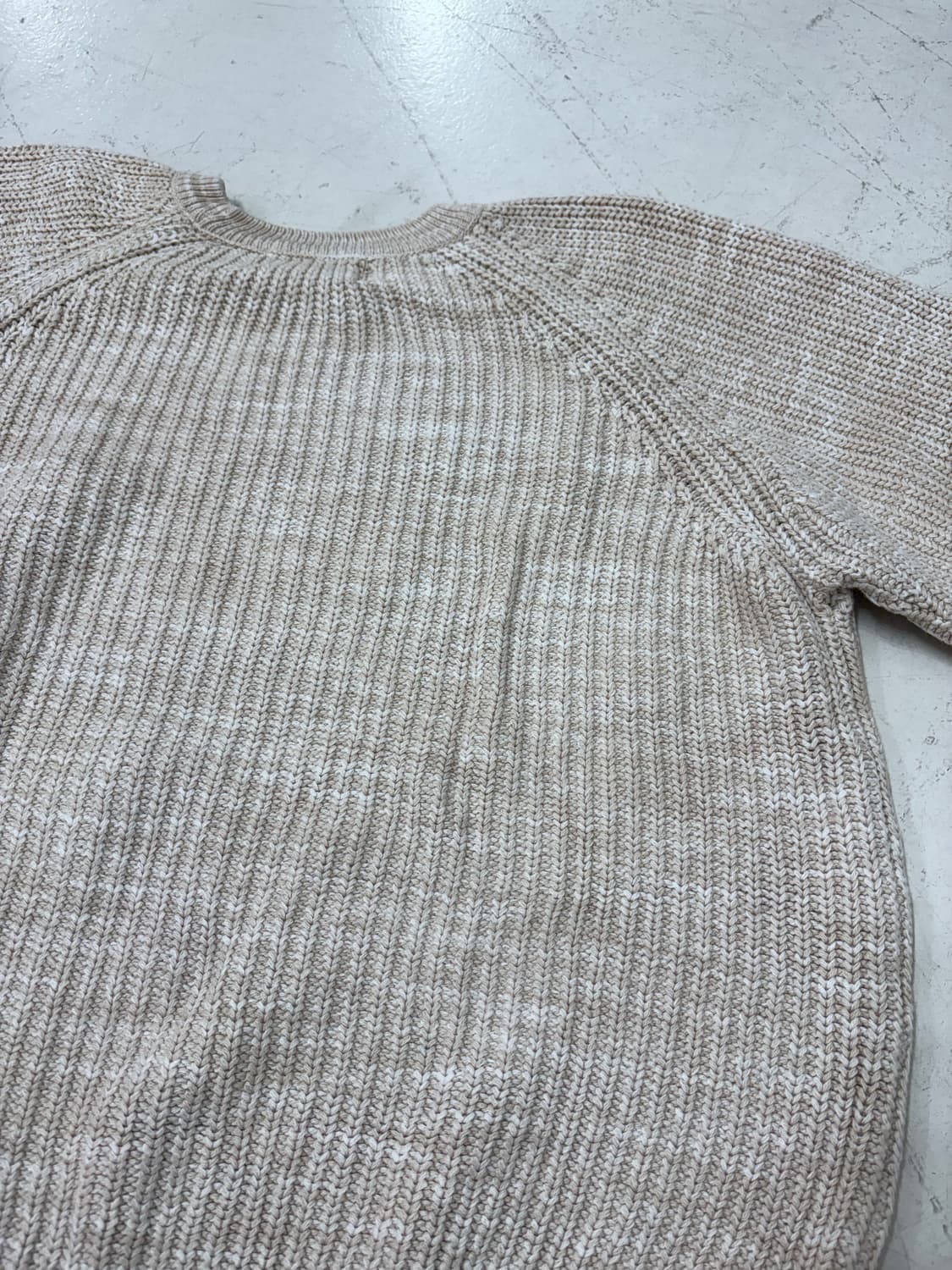 90’s  LL Bean Cotton Waffle fisherman Kn 상품이미지7