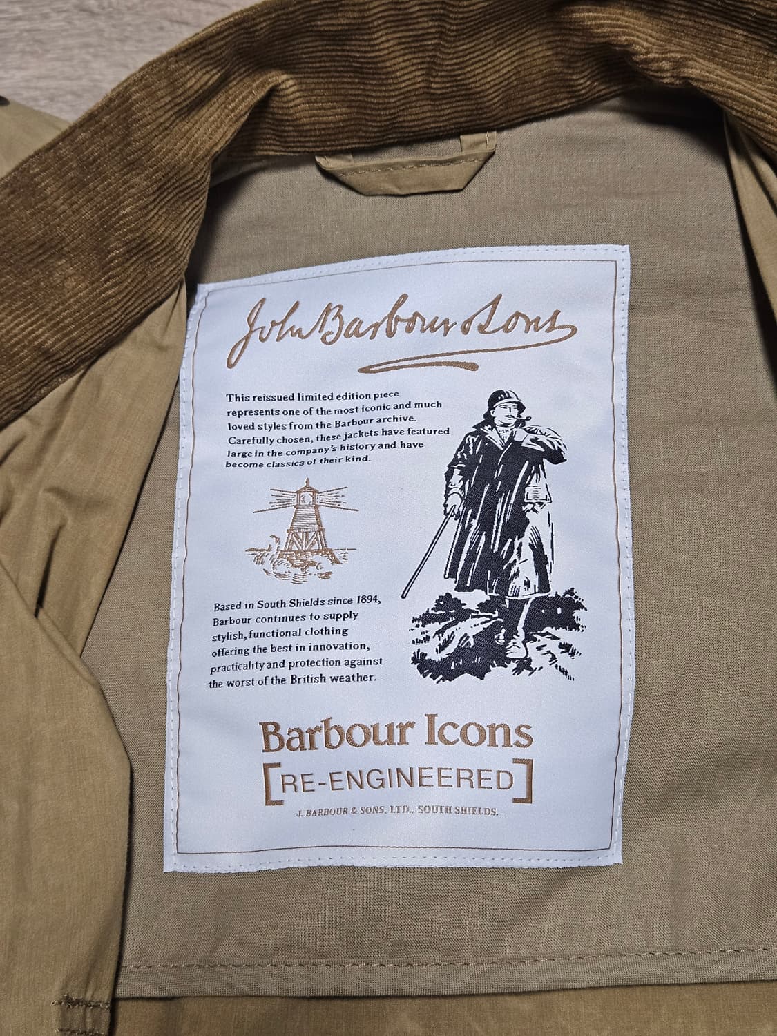 바버 우르슬라 자켓 판매합니다 상품이미지5