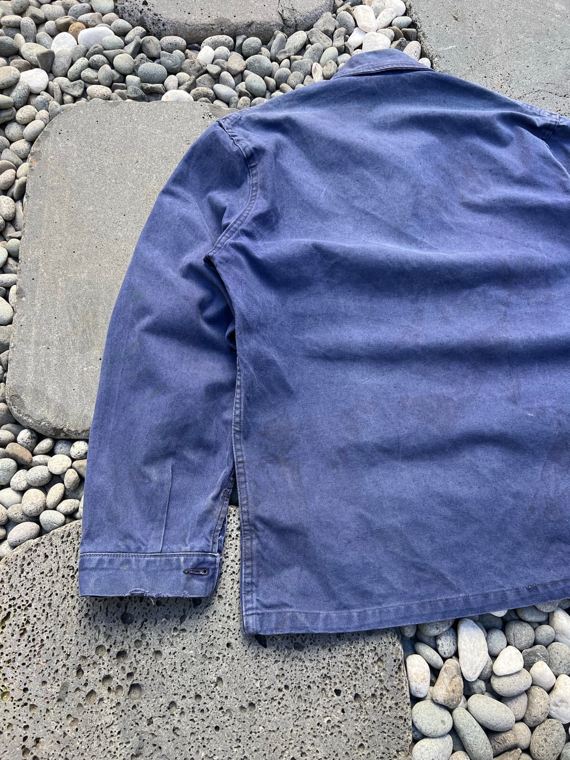 FADED BLUE OLD VINTAGE FRENCH 빈티지프렌치워크자켓 상품이미지8