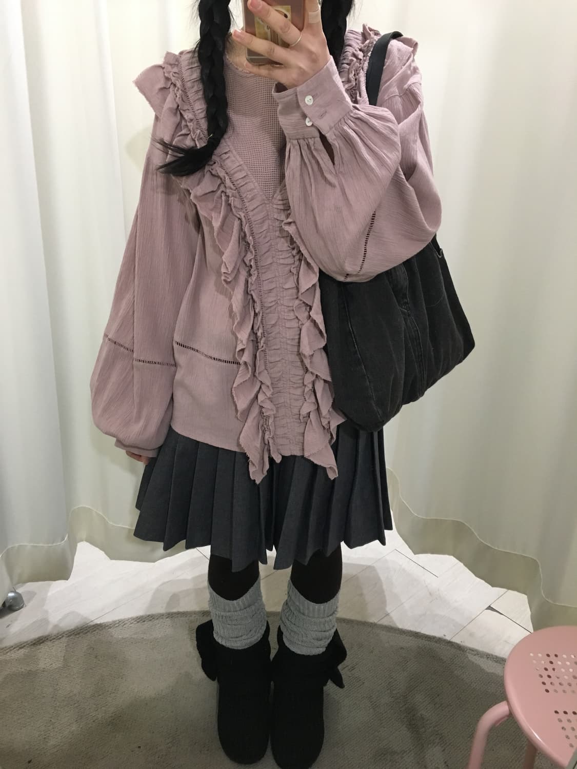 Heirloom Frill Blouse 상품이미지3