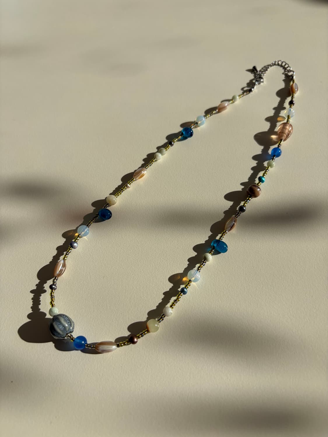 블루 보헤미안 목걸이 상품이미지4