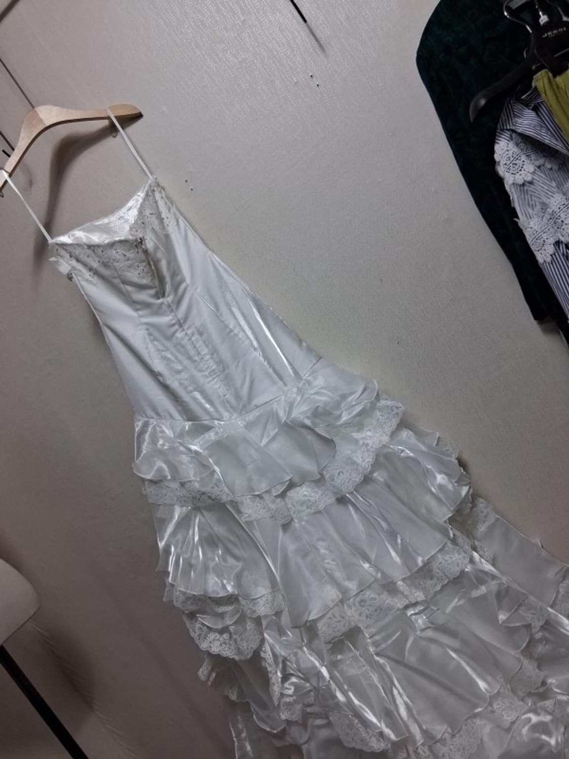 일본빈티지수입 웨딩드레스 미착용새거 XXS 상품이미지3