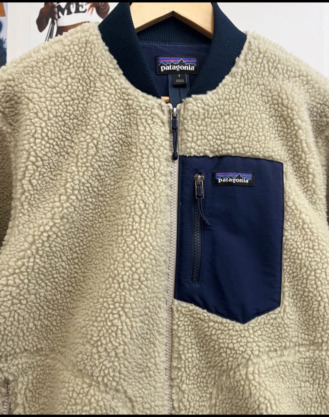 파타고니아 레트로X 베이지 후리스 자켓 상품이미지6