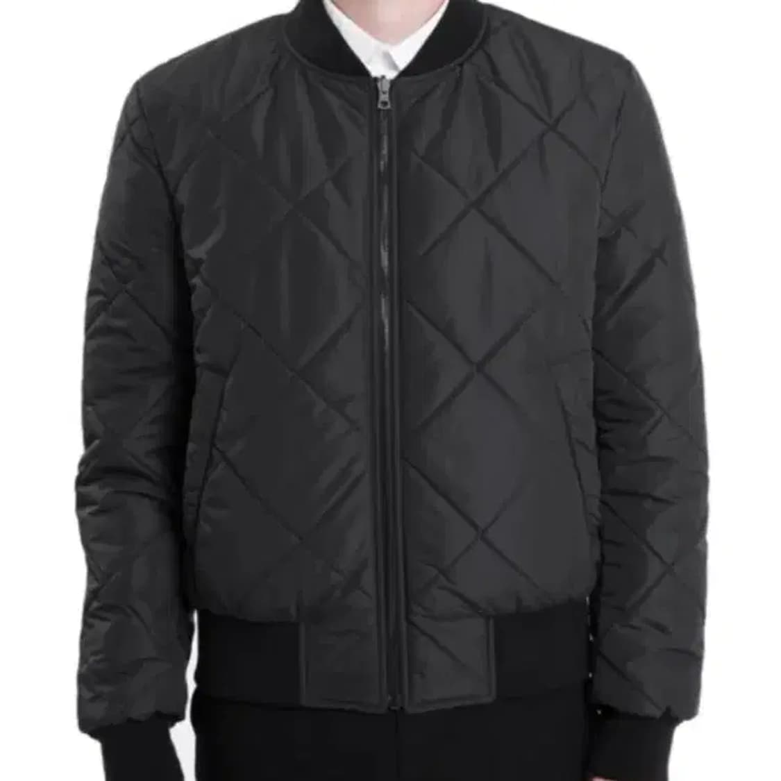 산드로 옴므 마블 프린트 리버시블 퀼팅 봄버 자켓 95 상품이미지2