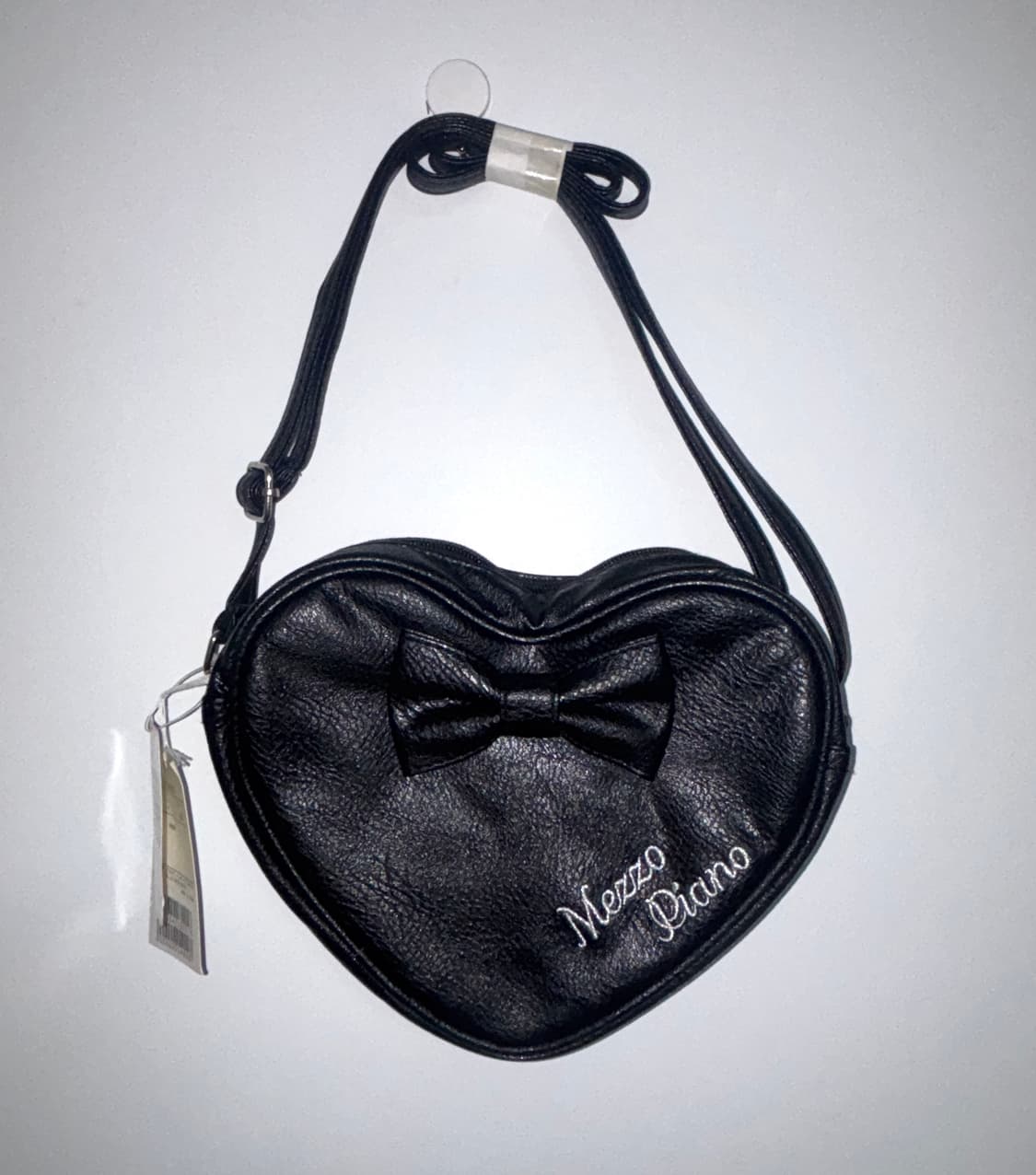 [mezzo piano] 메조피아노 하트 리본디테일 크로스백 상품이미지1
