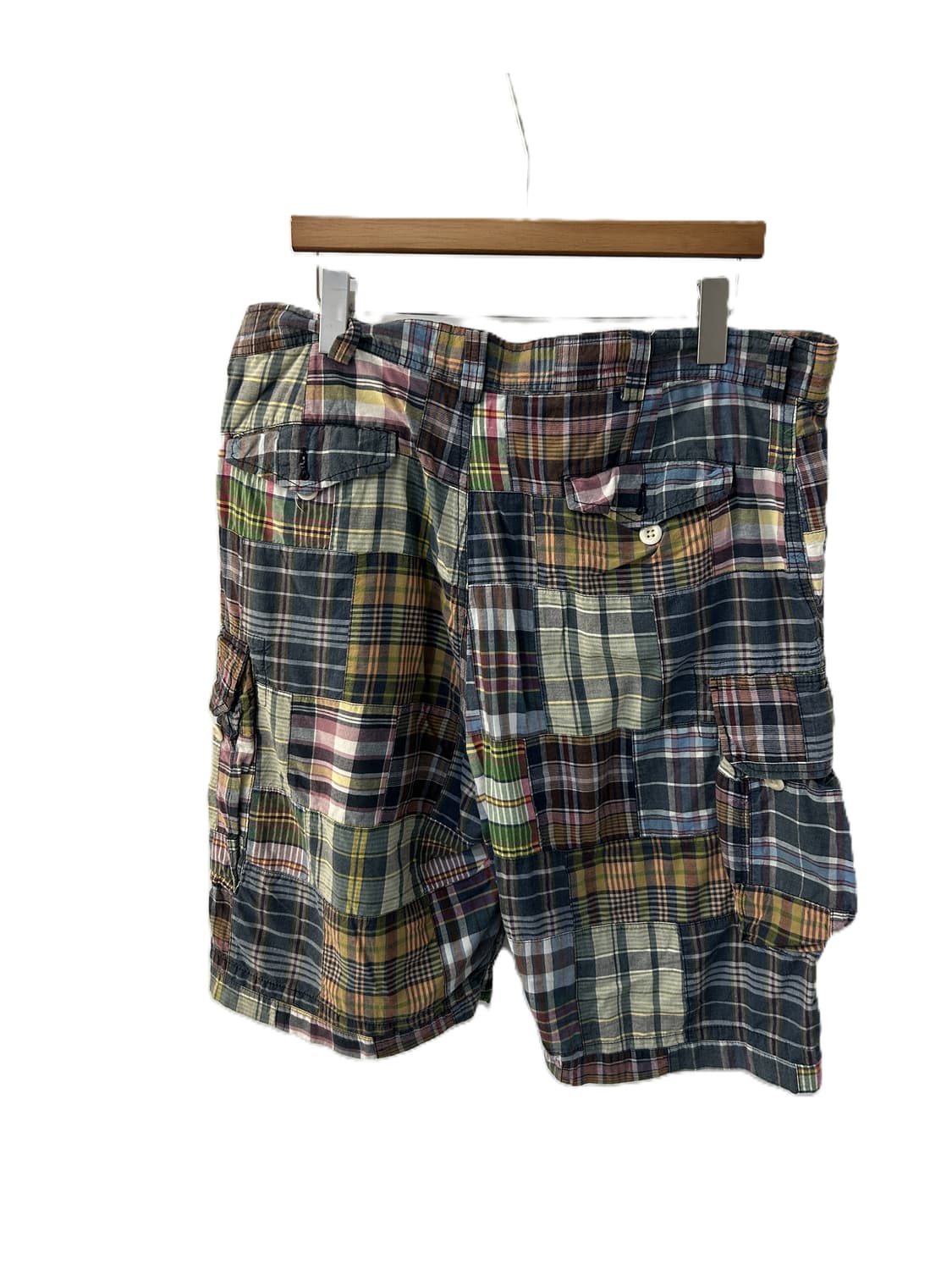 폴로 랄프로렌 패치워크 마드라스 카고 반바지 상품이미지3