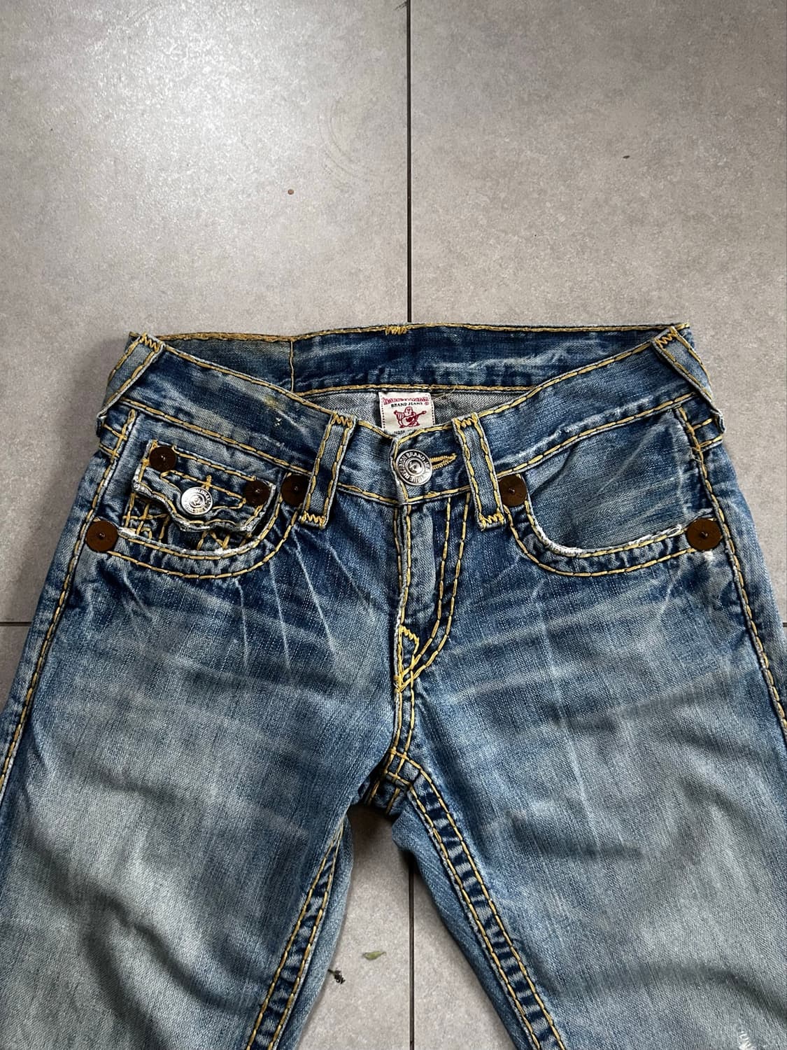 True Religion 스티치 팬츠 28 상품이미지2