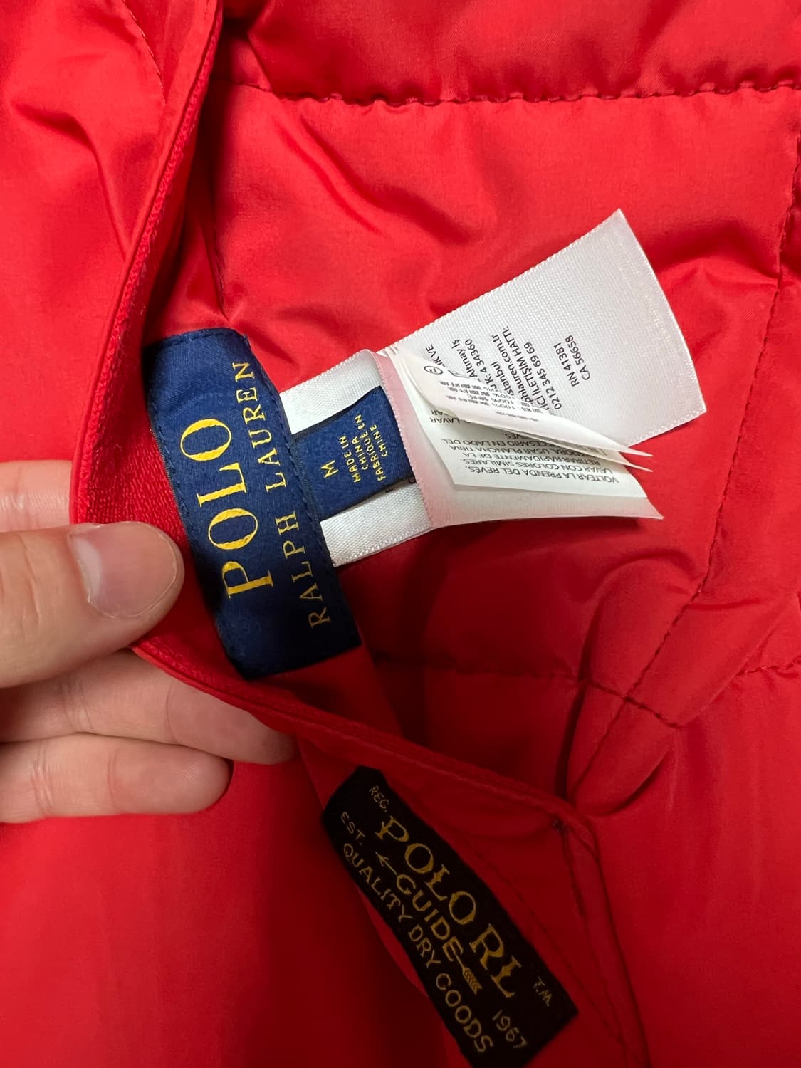 폴로 랄프로렌 모호크 헌팅자켓 (조끼 포함) 상품이미지6