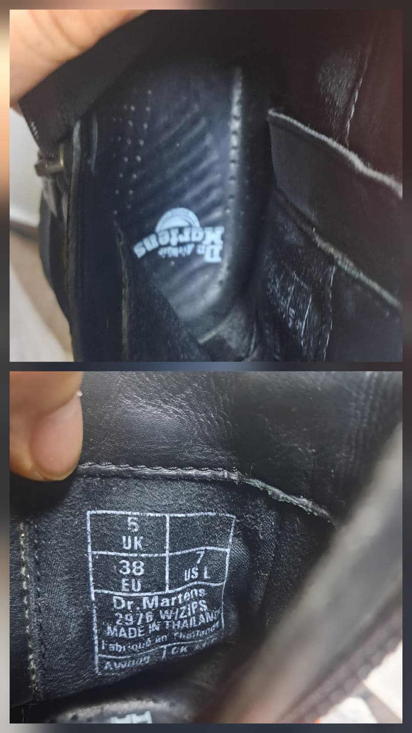 닥터마틴 여성 부츠 워커 2976W/ZIPS 38EU(약240) 상품이미지10