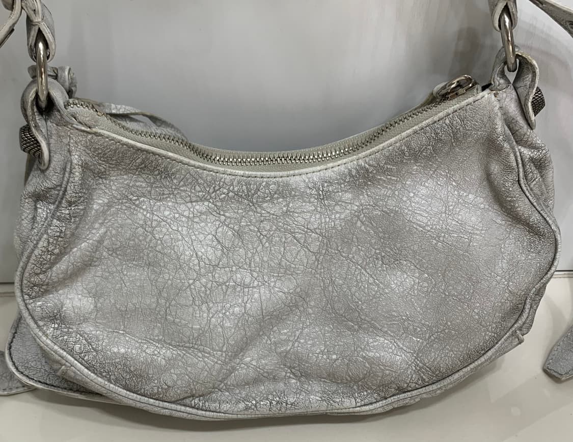 [XS]발렌시아가 르카골 숄더백 더티이펙트 화이트 가방 크로스백 엑스스몰 상품이미지3