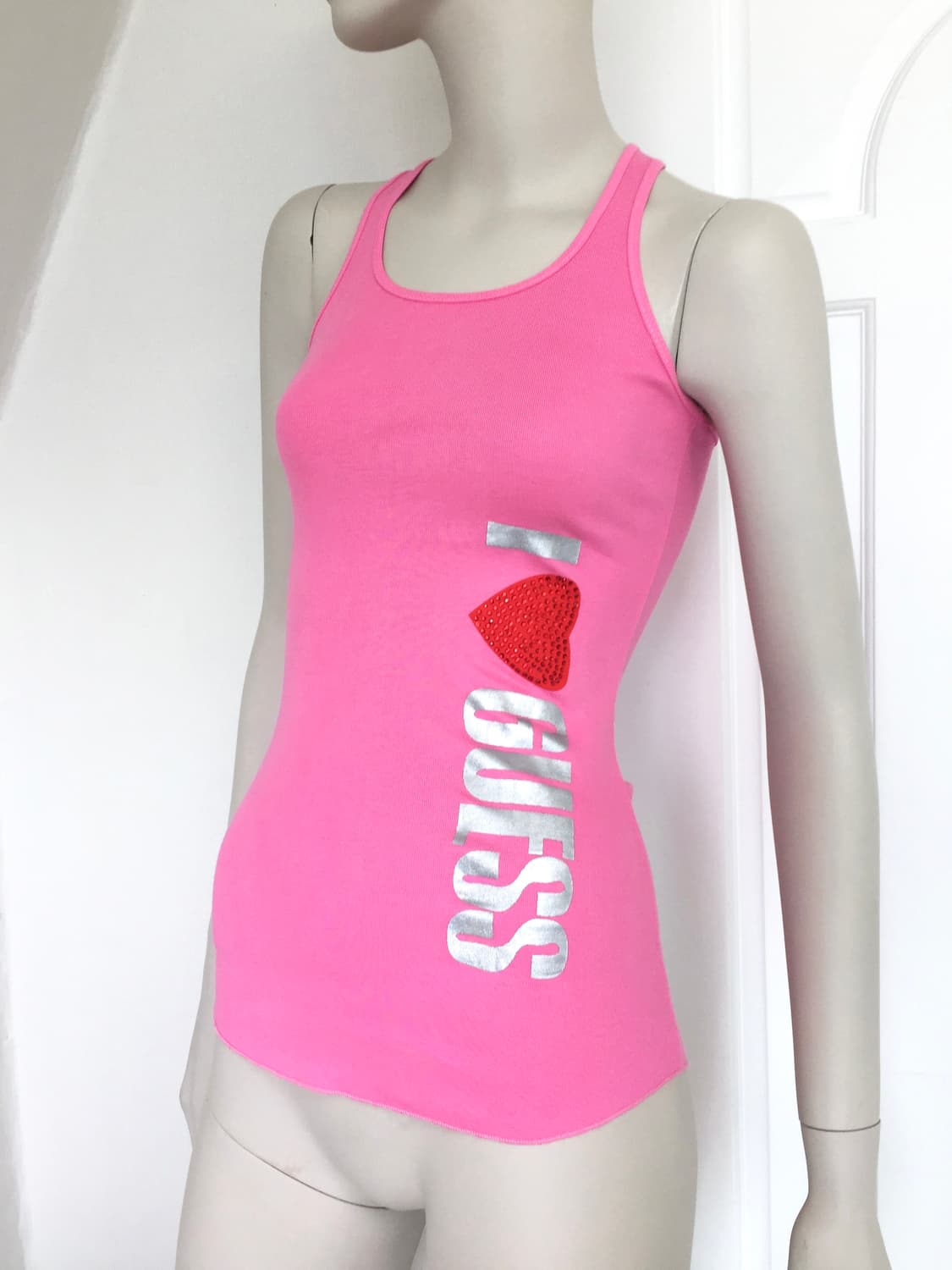 Guess parody  Lettering Tank top 상품이미지3