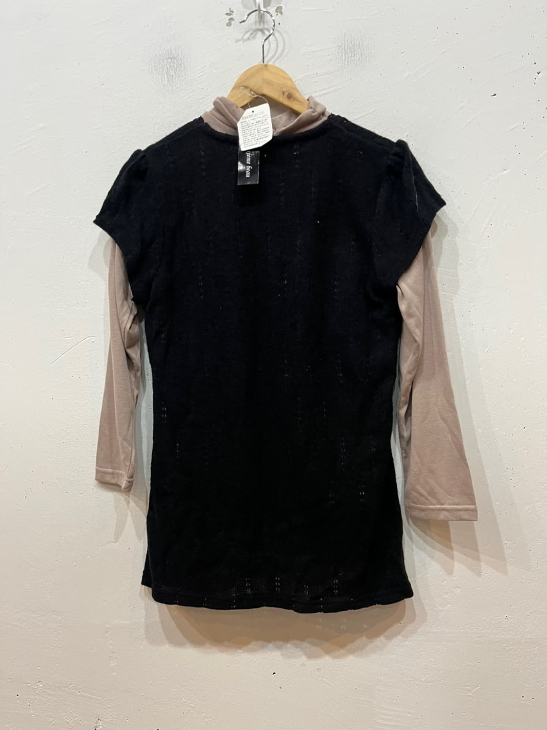 DEUXIEME BEAU JPN 모리 크로쉐 롱슬리브 세트  상품이미지2