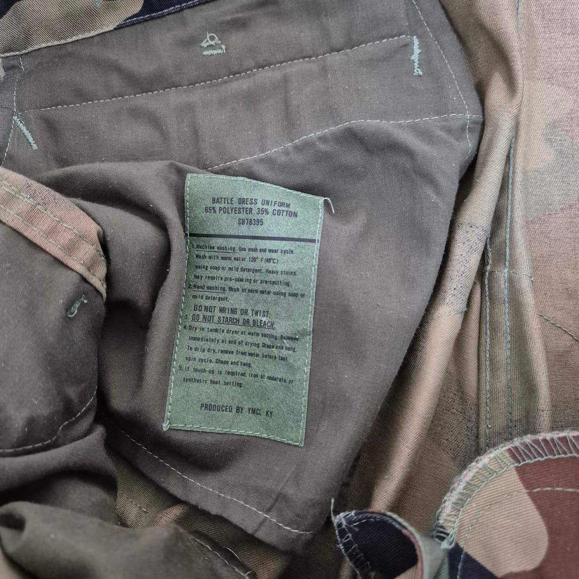 YMCLKY BDU pants - Woodland 상품이미지3