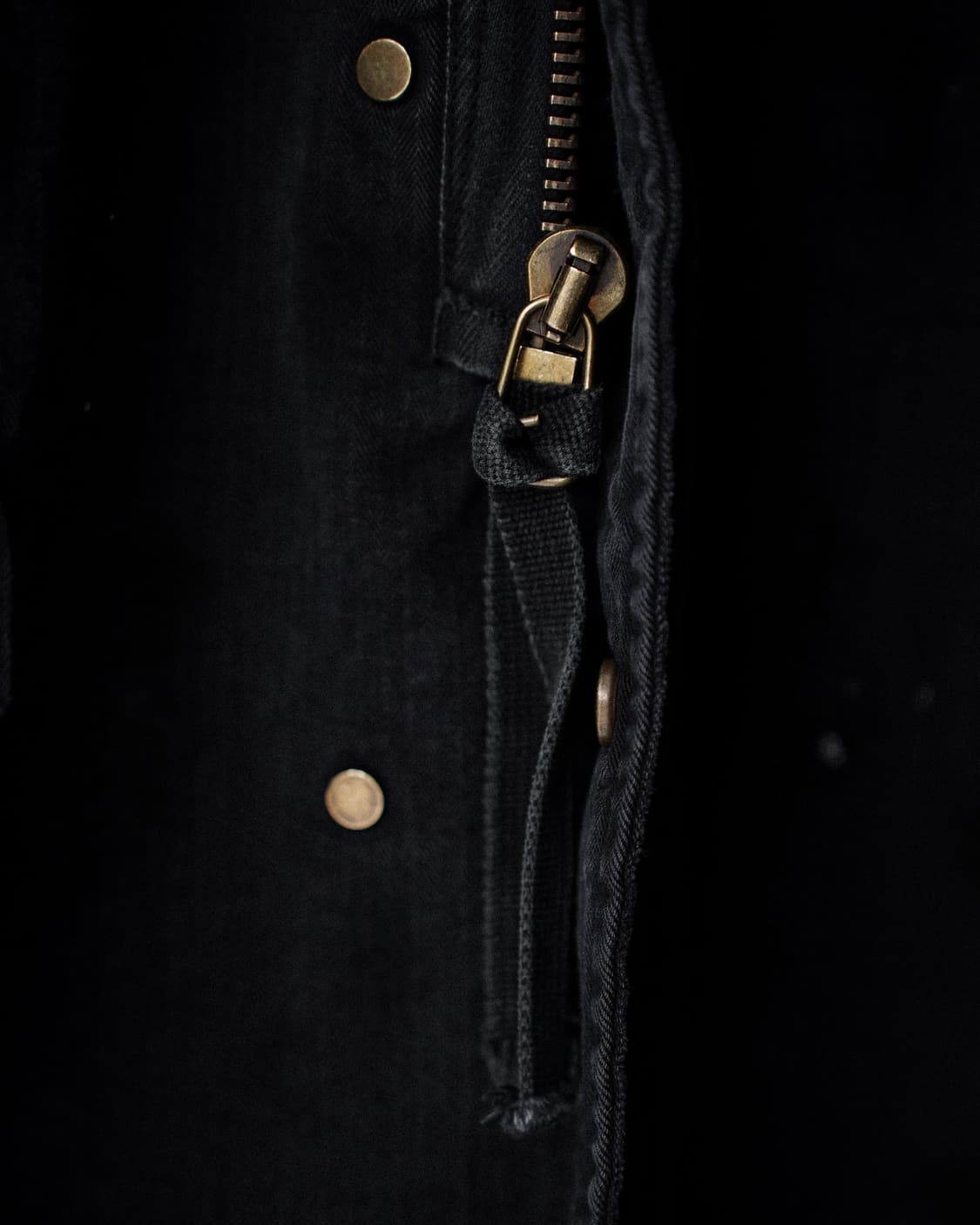 오베르쥬 x 어드레서 별주 m65 자켓 블랙 44사이즈 새제품 상품이미지4