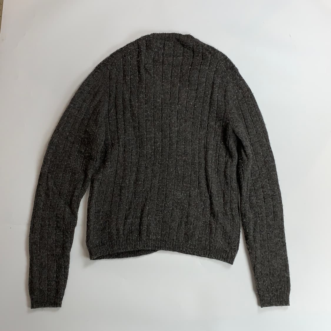 프라다 알파카 오버사이즈 브이넥 가디건 상품이미지10