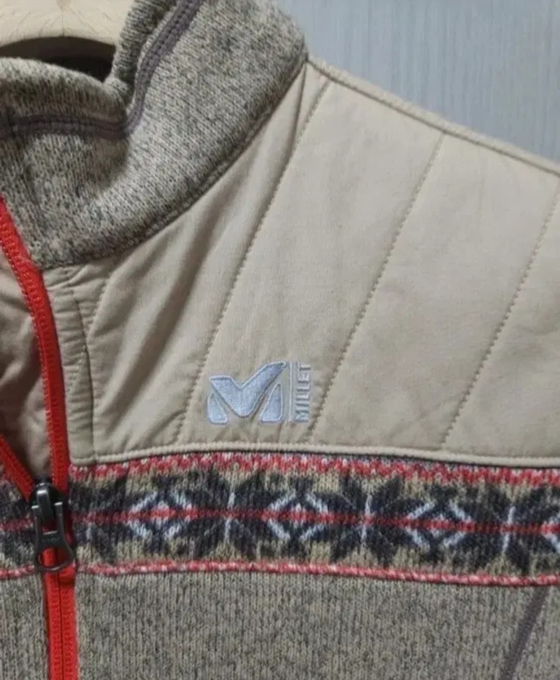 밀레 니트기모 자켓, M 상품이미지2