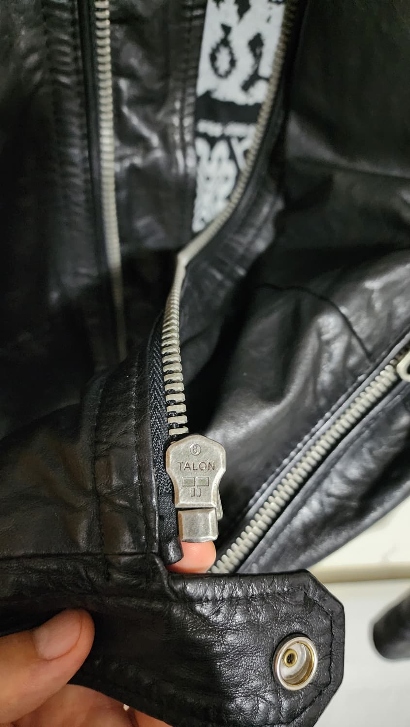 디젤(DIESEL) 레더 가죽 라이더 자켓 상품이미지10