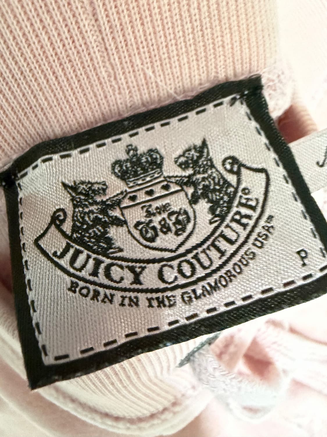 쥬시꾸뛰르 벨벳 트레이닝복 상품이미지3