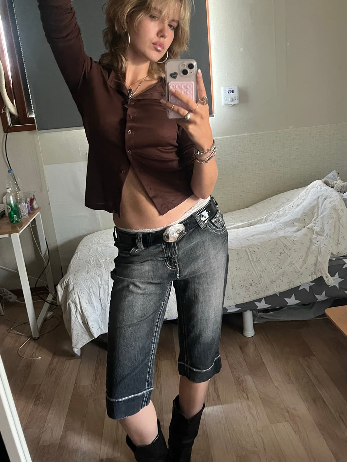 일본 빈티지 Y2K 반바지  상품이미지3