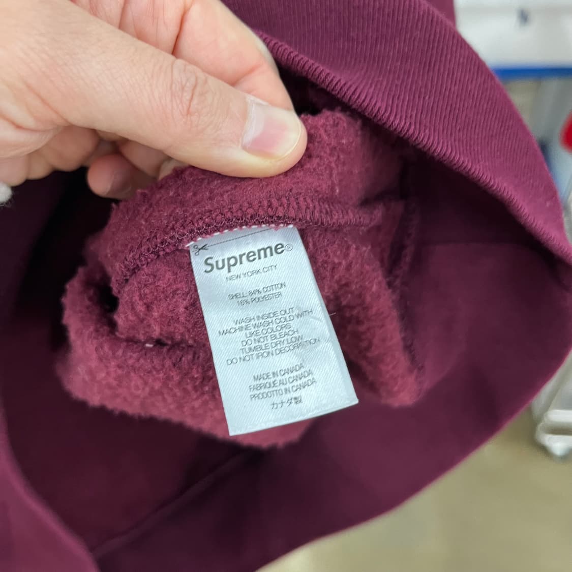 슈프림 핀드 스웻후드 M 상품이미지7