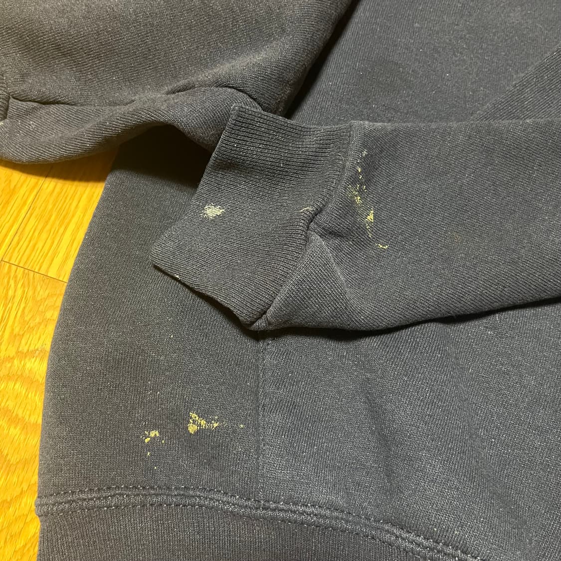 [M] 90s 빈티지 러셀 후드집업 네이비 상품이미지5