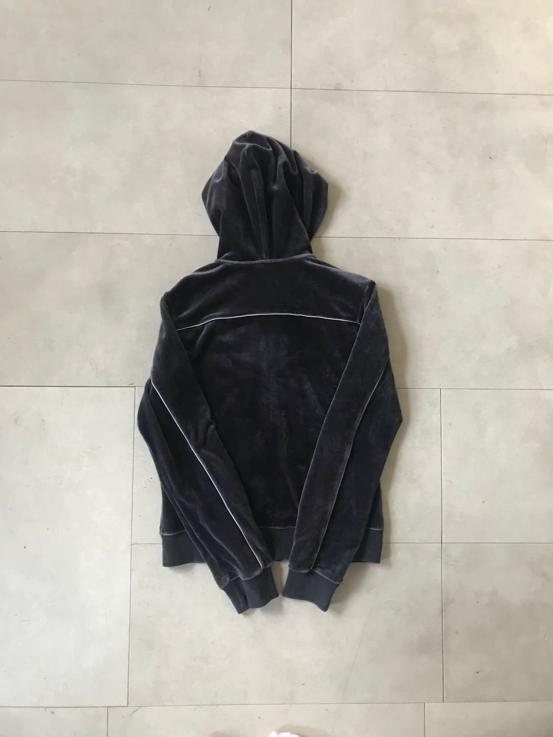 나이키 그레이 벨벳 후드집업 상품이미지7