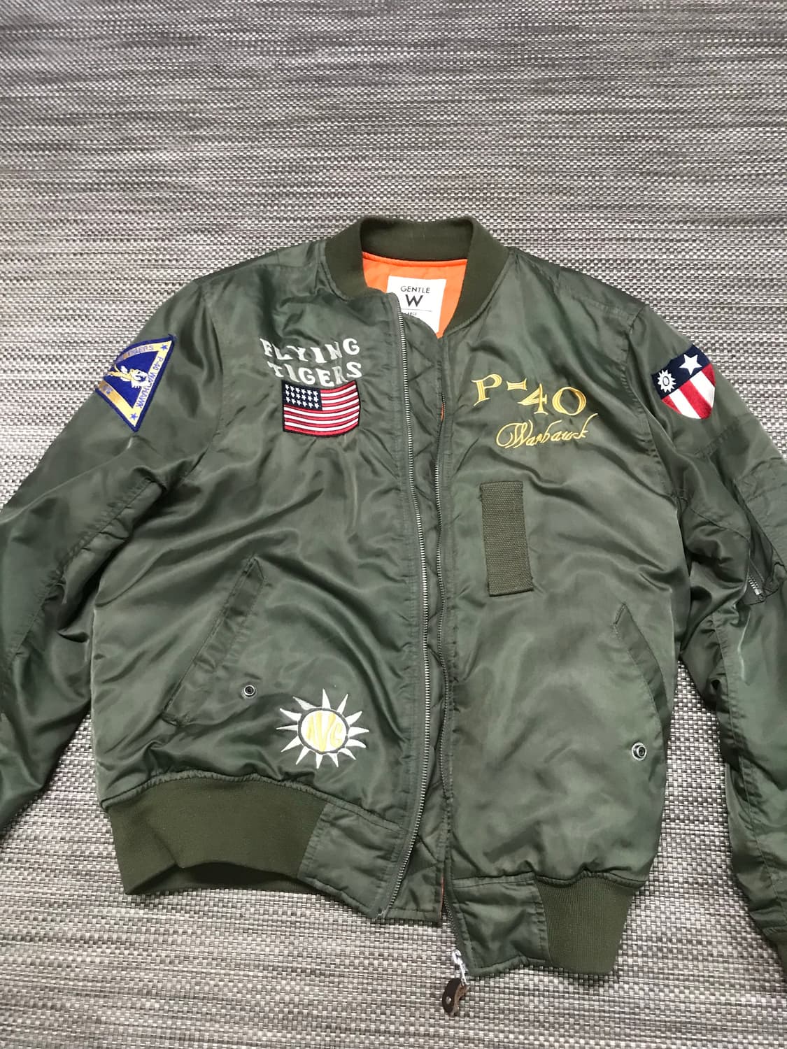 vintage 항공 점퍼 상품이미지1