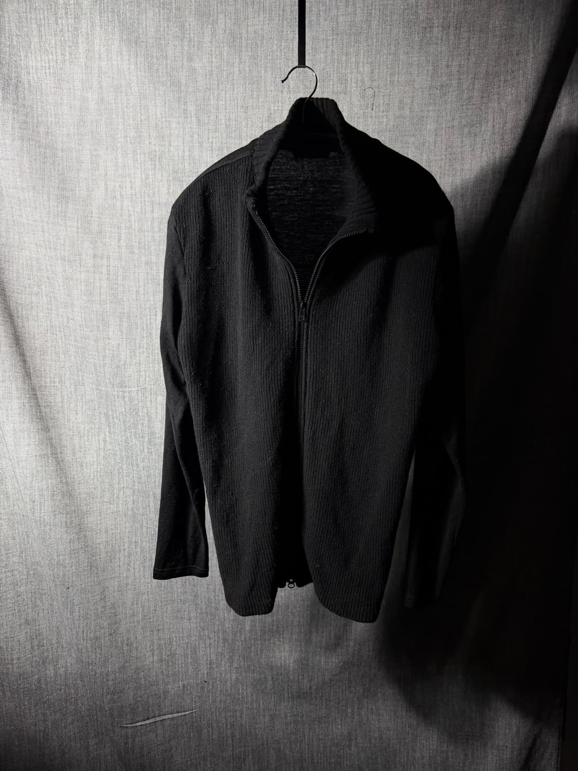 Y’s 요지야마모토 니트집업 상품이미지1