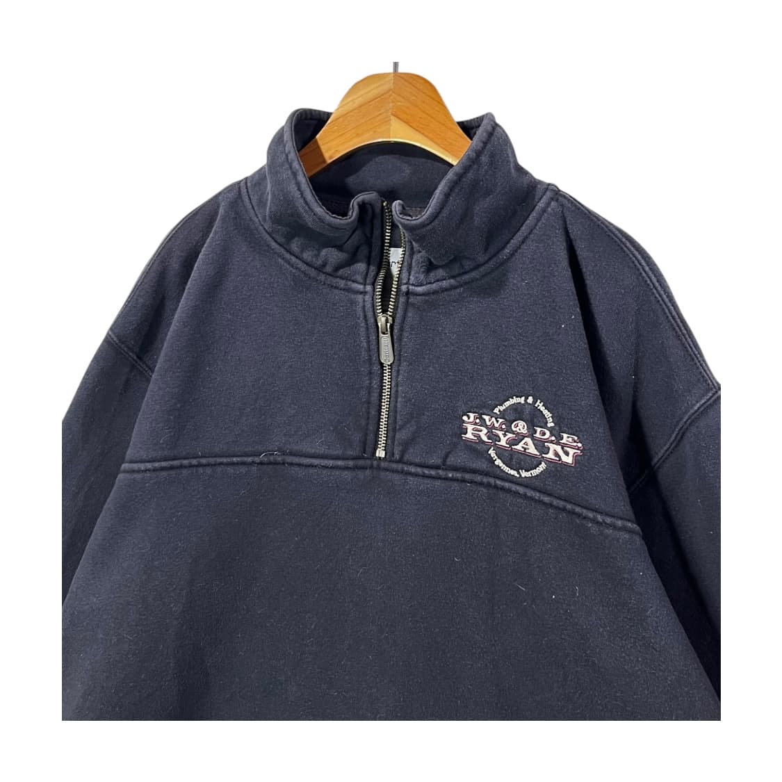 [Carhartt] 칼하트 반집업 로고자수 맨투맨 상품이미지2