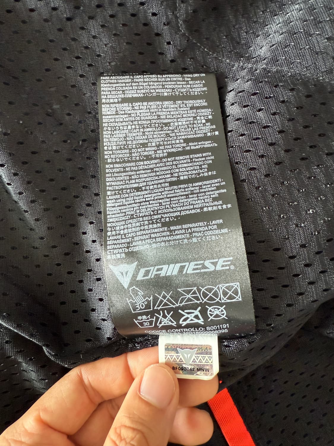다이네즈(DAINESE) 바이커 슈트 자켓 상품이미지10