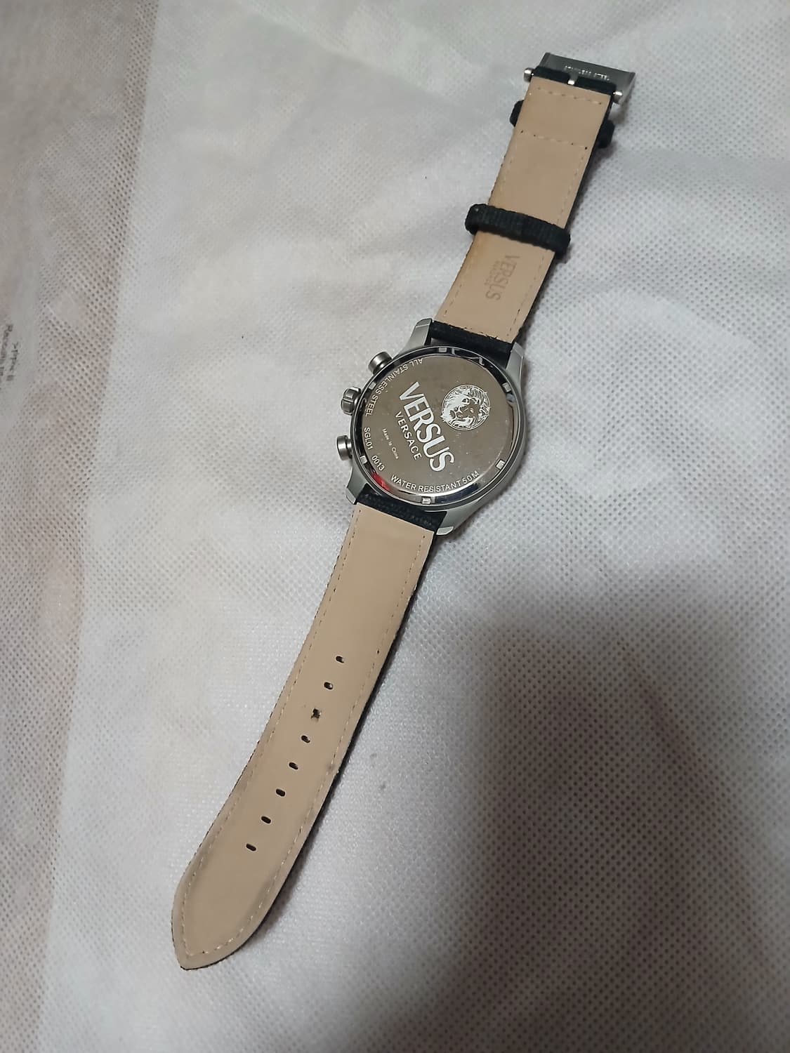 베르사체 베르수스 블랙 크로노시계 44mm 상품이미지5