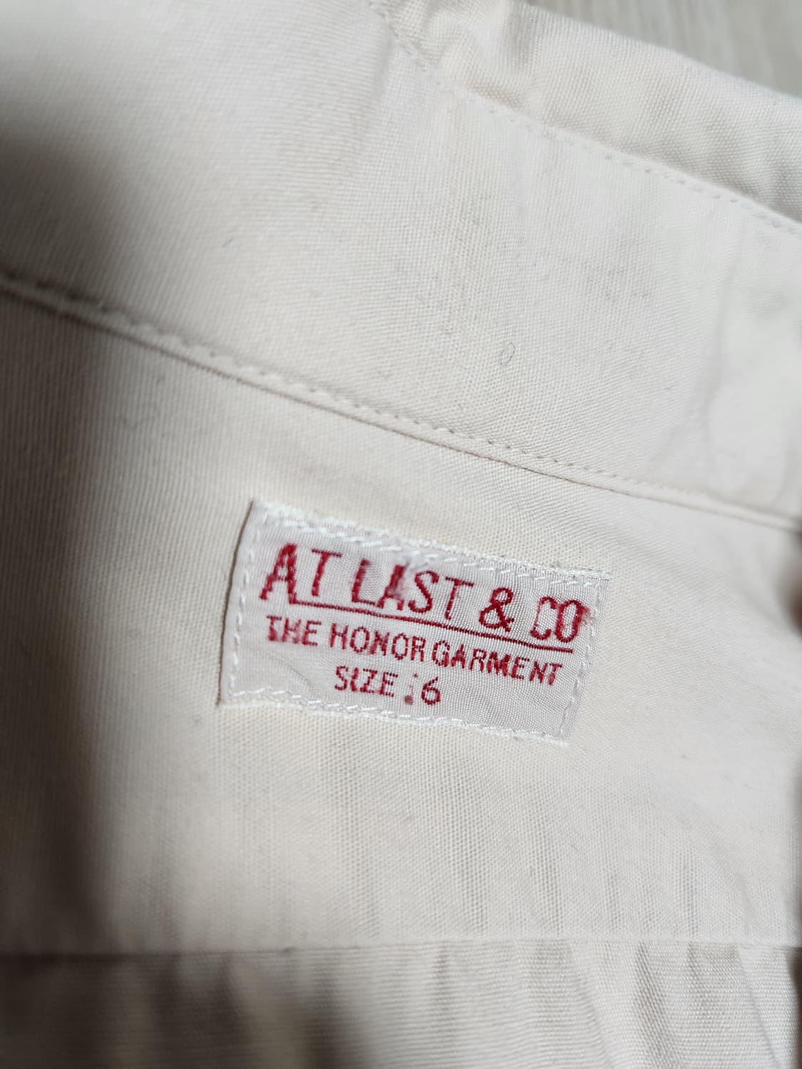 엣라코AL Last & co 긴팔셔츠 판매 상품이미지2