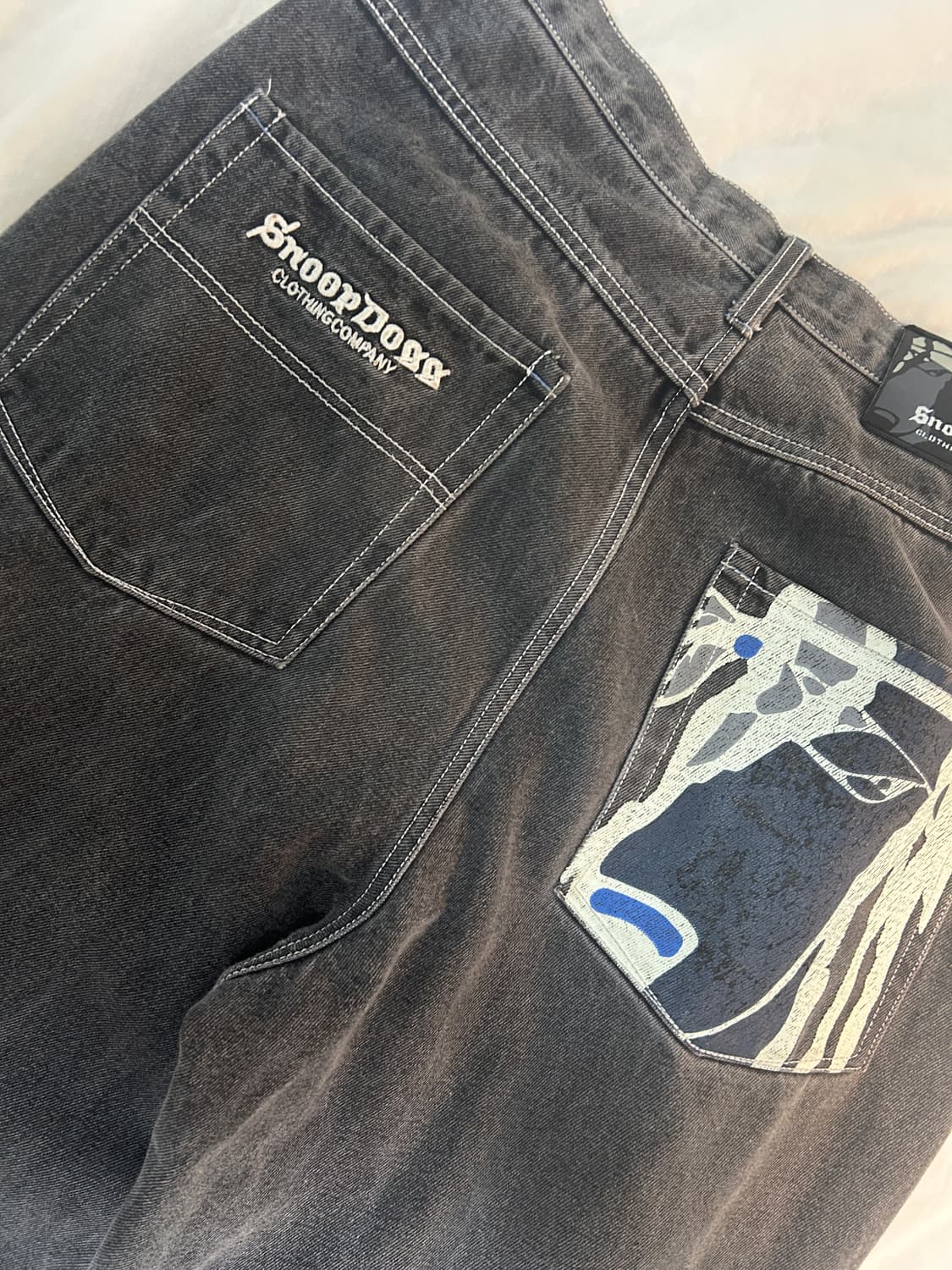 스눕독 Snoop Dogg SDC 데 님 배기바지 팬츠 (정품) 상품이미지5