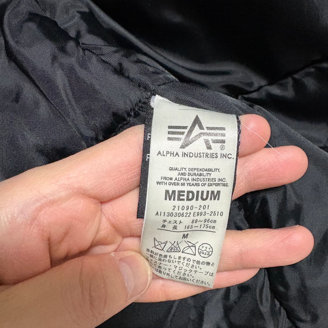 알파인더스트리 재팬 N3B 알파인 젠2 / 블랙, M 상품이미지10