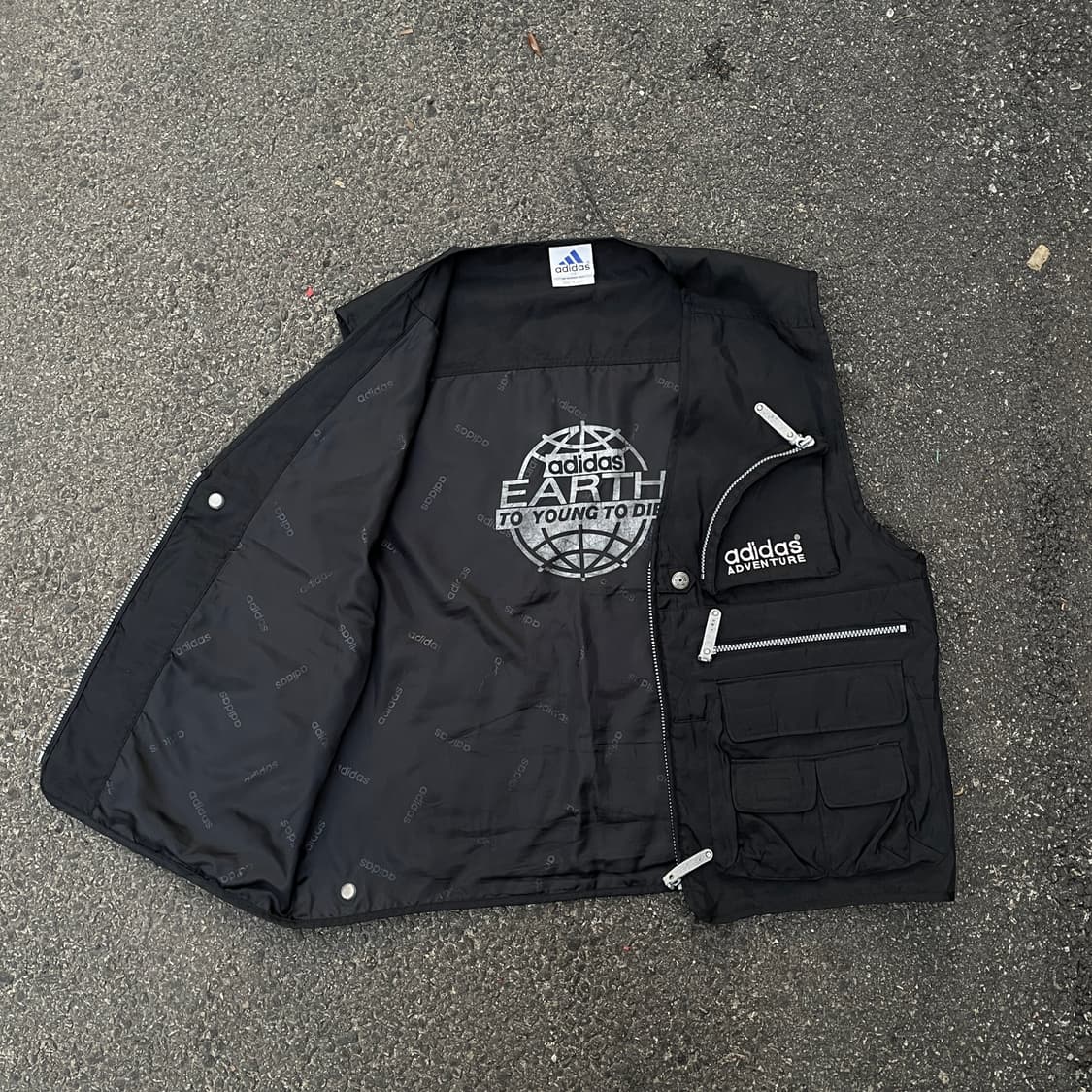 90s 아디다스 유틸리티 멀티포켓 베스트 조끼 110 상품이미지5