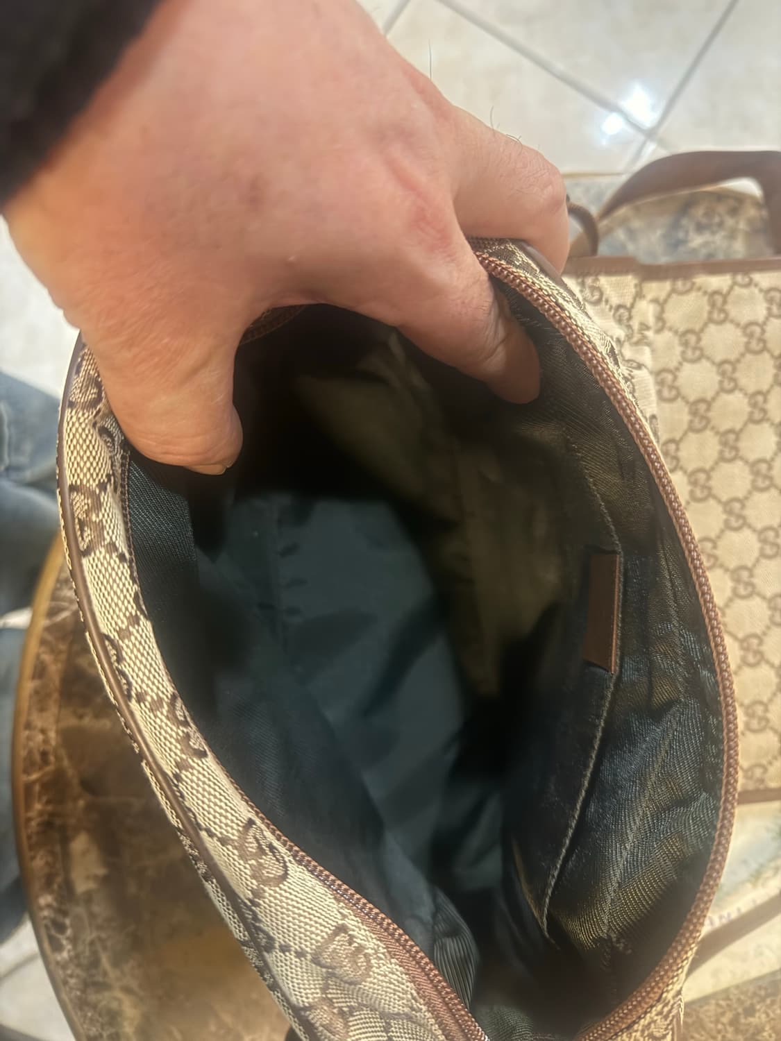 정품 구찌 캔버스 메신저백 팝니다 상품이미지7