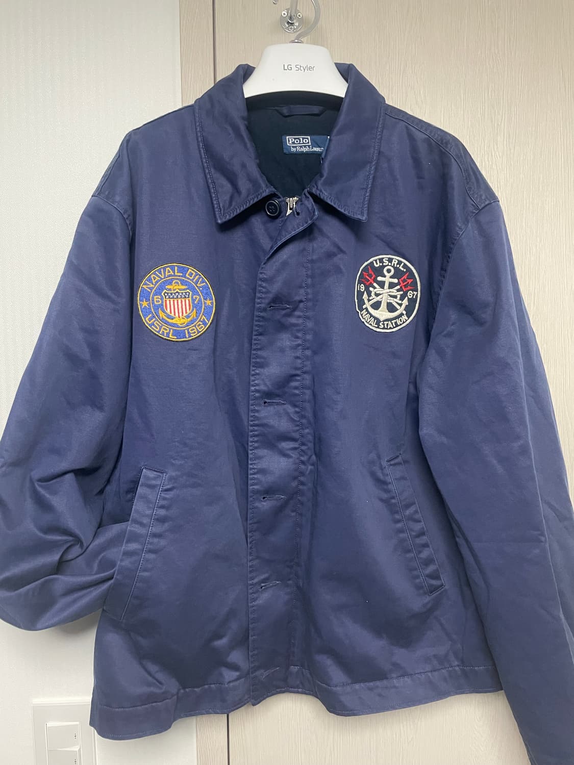 폴로 새틴 유틸리티 자켓 XXL 새상품 상품이미지2