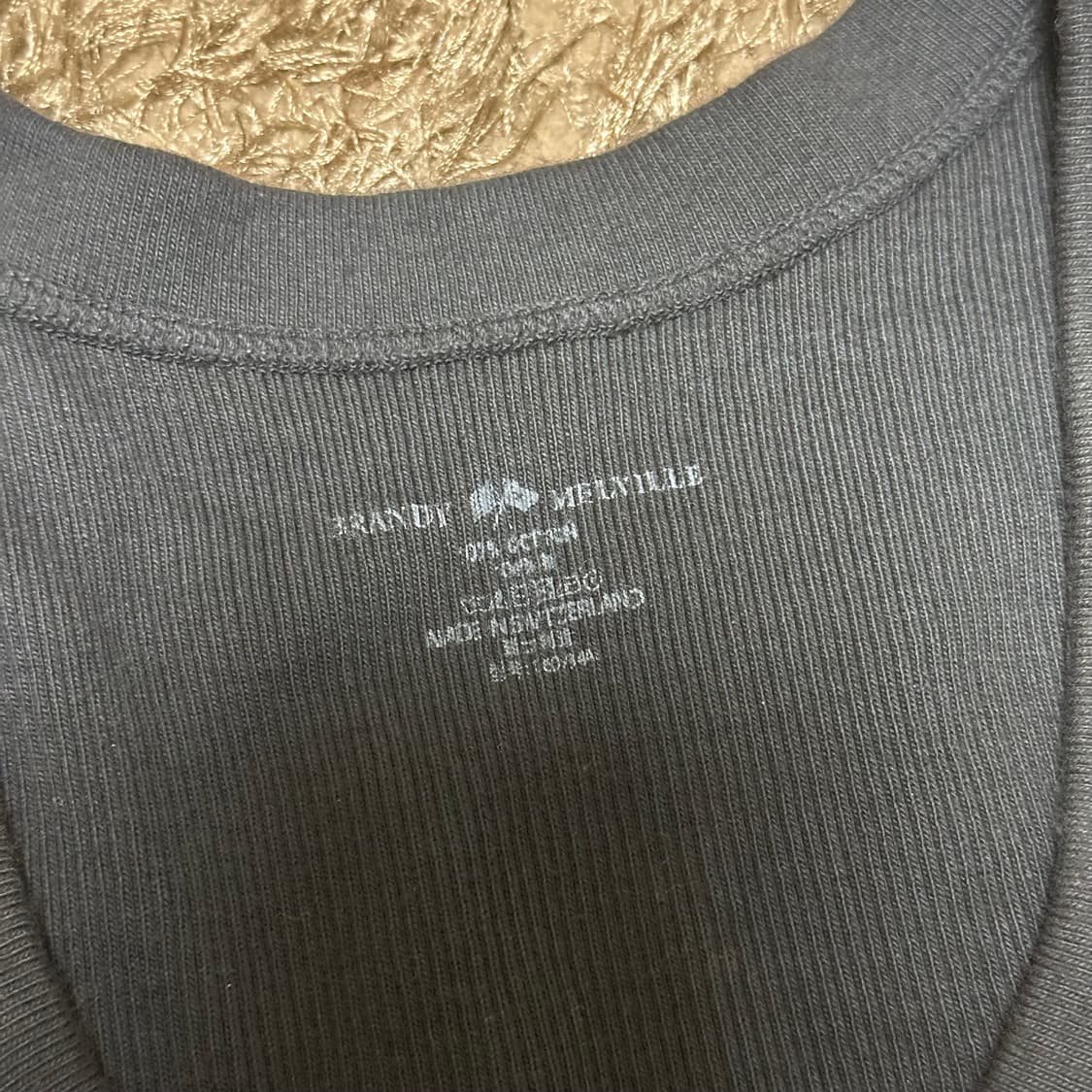 브랜디멜빌 탱크탑 블랙 상품이미지2